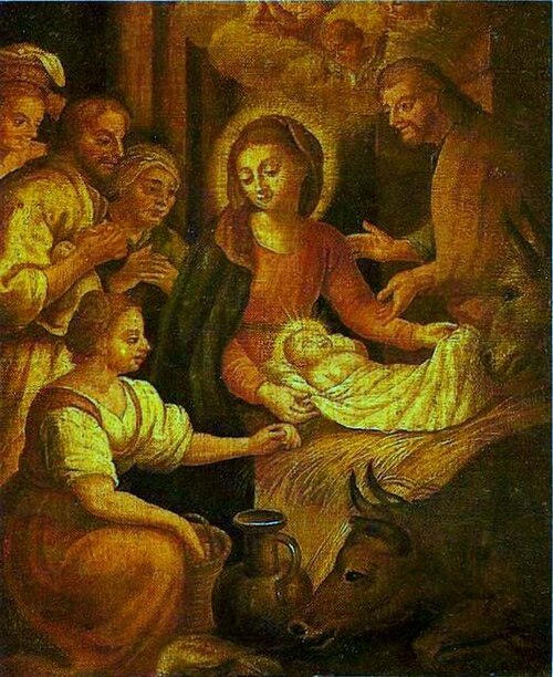 Birth of Christ, 1850, Bento José Rufino Capinam
