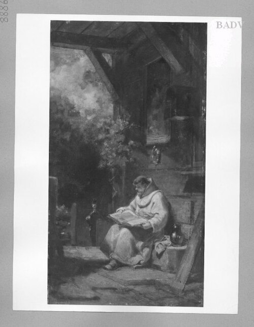 The Hermit, 1833, Carl Spitzweg
