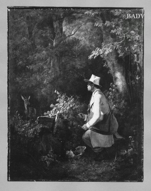 The " Amateur" Hunter, 1845, Carl Spitzweg