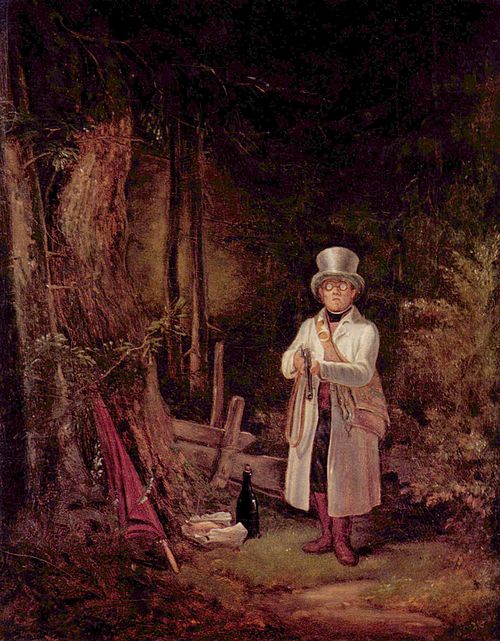 The Sunday hunter, 1844, Carl Spitzweg