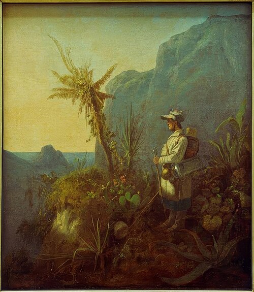 The Naturalist in the Tropics, 1835, Carl Spitzweg