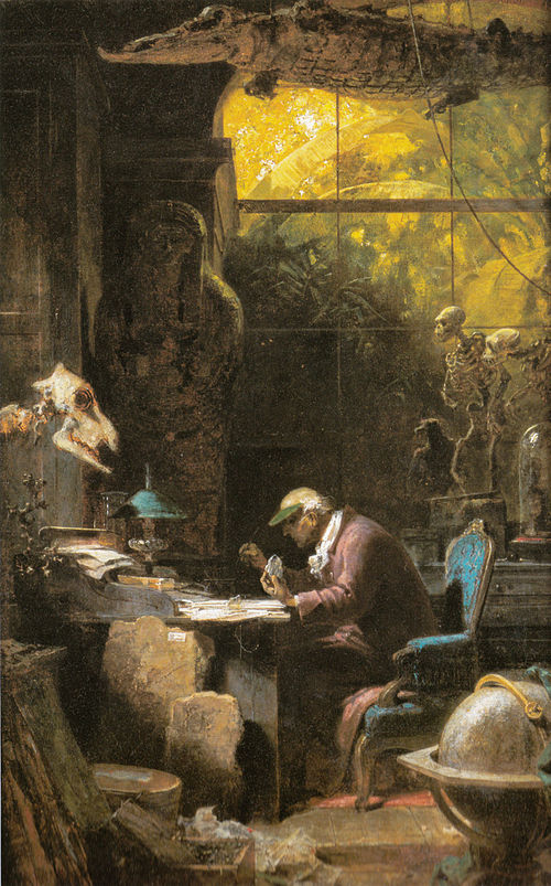 Der Naturforscher, 1877, Carl Spitzweg