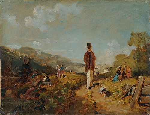 Der Hagestolz, 1846, Carl Spitzweg