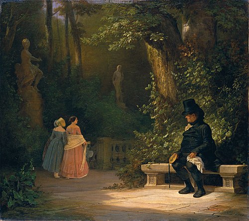 The Widower, 1844, Carl Spitzweg