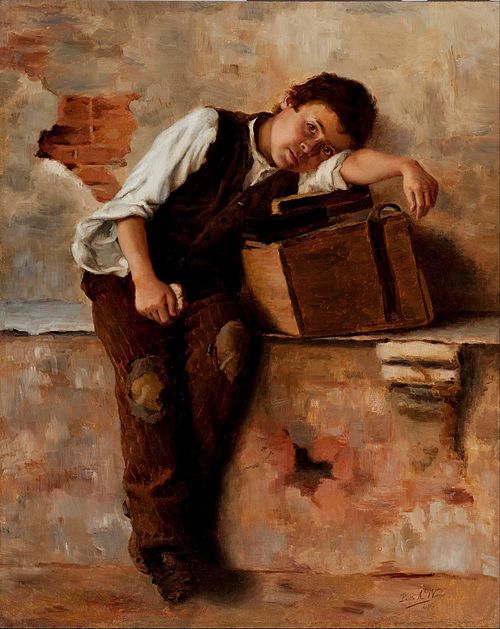 Homesick for Naples, 1895, Bertha Worms