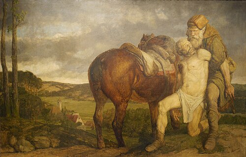 The good Samaritan, 1904, Wilhelm Altheim