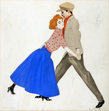 Apachentanz, 1911, Leo Rauth