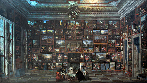 Picture gallery, 1702, Johann Michael Bretschneider