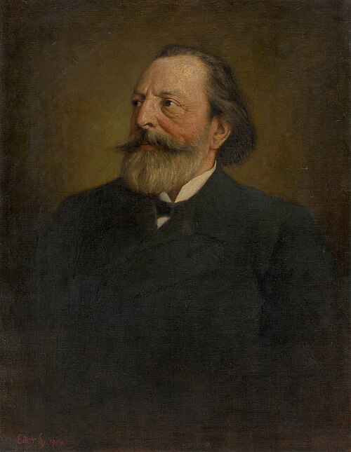 Podobizeň Eugena Deila, 1907, Gyula Éder