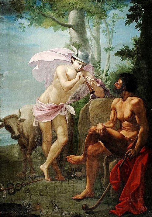 Mercury and Argus, 1773, Alejandro de la Cruz