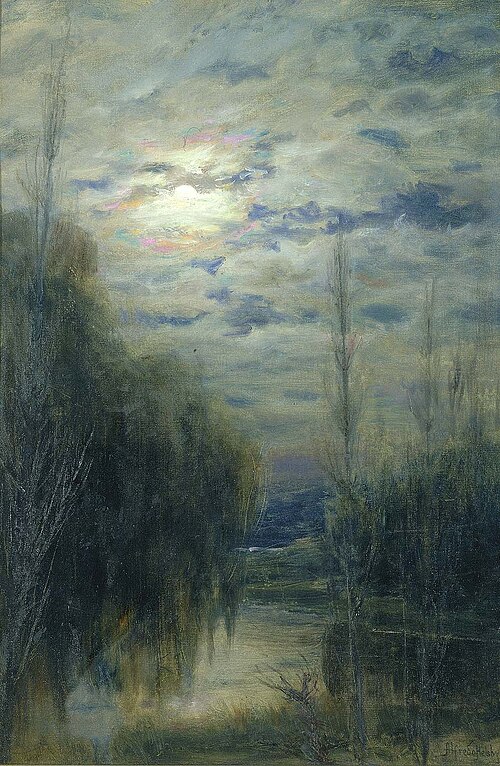 Full Moon, Limache, Chile, 1895, Alfredo Helsby