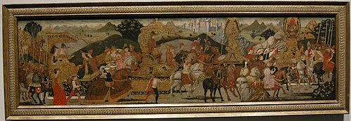 Triumph of Alexander, 1485, Bernardo di Stefano Rosselli