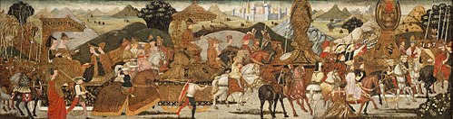 The Triumph of Alexander, 1485, Bernardo di Stefano Rosselli