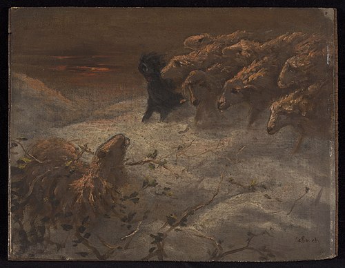 Moutons, , August Friedrich Schenk