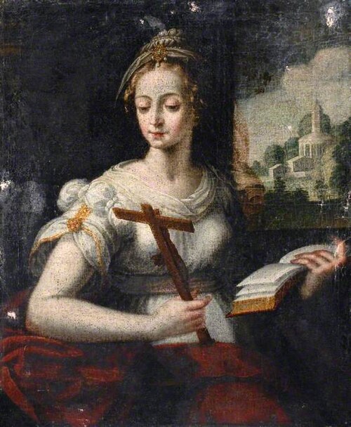 The Virtues: Faith, , Hendrik Goltzius