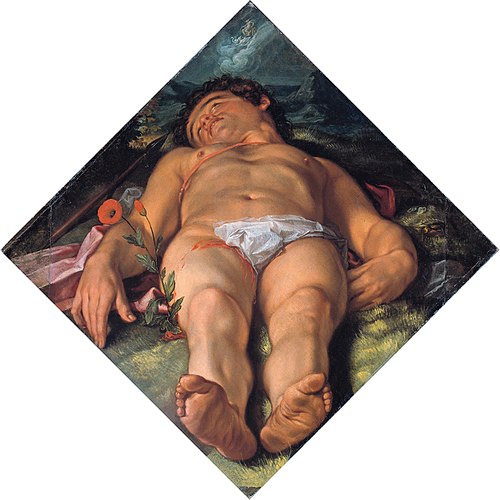 Adonis mourant, 1609, Hendrik Goltzius