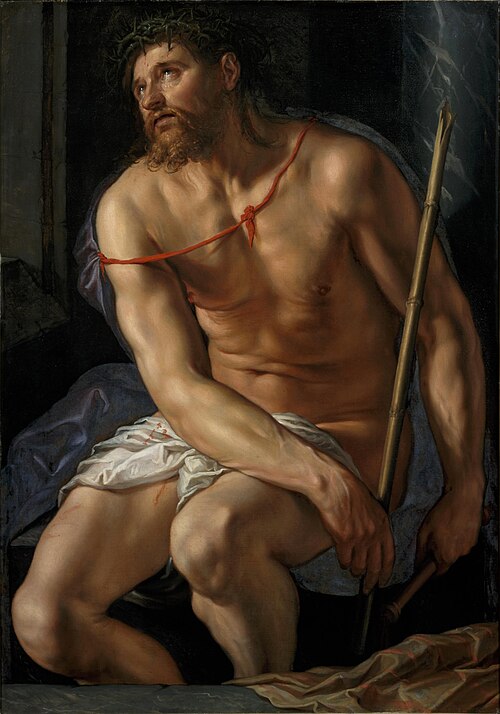 De rust van Christus, 1607, Hendrik Goltzius