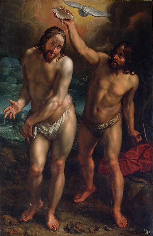 Baptism, 1608, Hendrik Goltzius