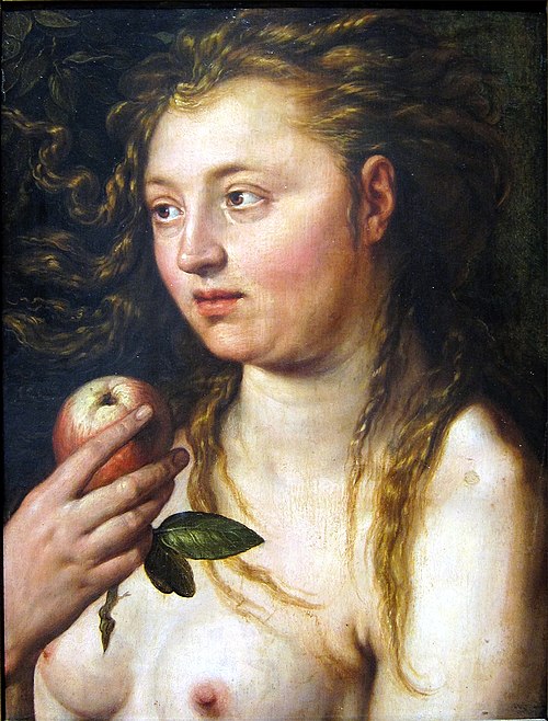 Eve, 1613, Hendrik Goltzius