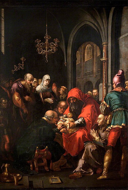The Circumcision, 1607, Hendrik Goltzius