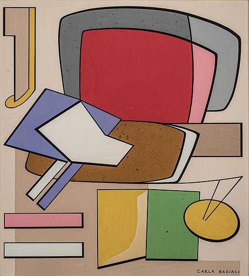 Composizione n. 3, 1932, Carla Badiali