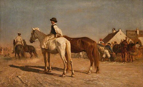 The Horse Fair, 1874, Otto von Thoren
