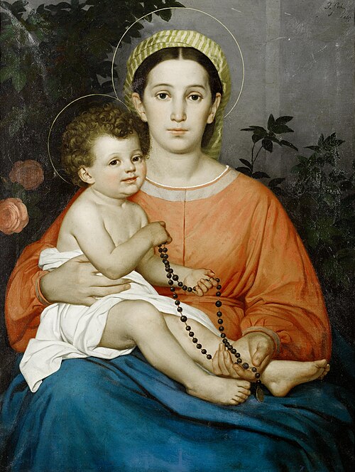 Madonna mit Kind, 1867, Francesco Gai