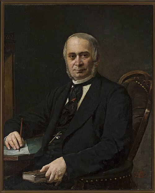 Portrait o f Aleksander Preys, 1873, Ignacy Jasiński
