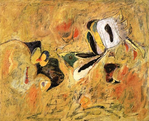 Apple Orchard, 1943, Arshile Gorky