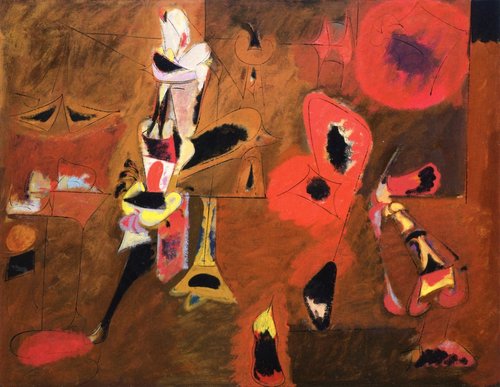 Agony, 1947, Arshile Gorky