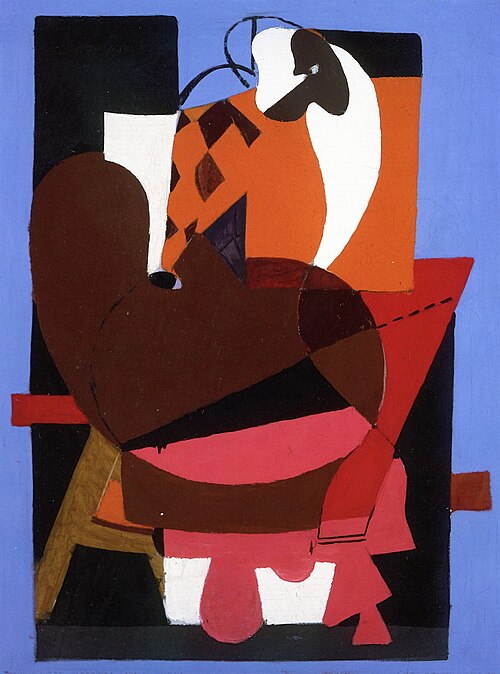 Abstraction with a Palette, 1930, Arshile Gorky