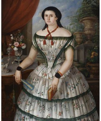 Retrato de Felisa Bellido de Rosa y Onrubia, 1850, Fernando García del Molino