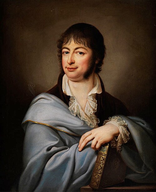 Portrait of Friedrich Oclenhainz, 1804, Maciej Topolski