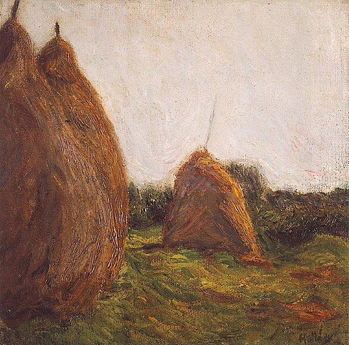 Haystacks, 1912, Simon Hollósy