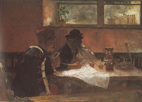 The Country's Troubles, 1893, Simon Hollósy