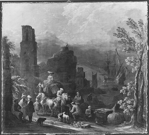 Phantastischer Hafen, 1686, Jan Baptist van der Meiren