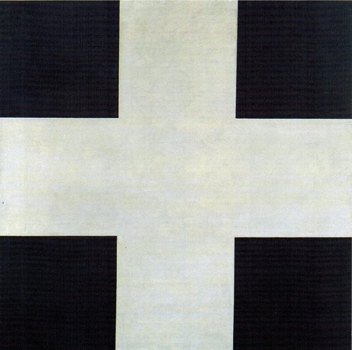 Suprematist Cross, 1923, Ilia Tchachnik