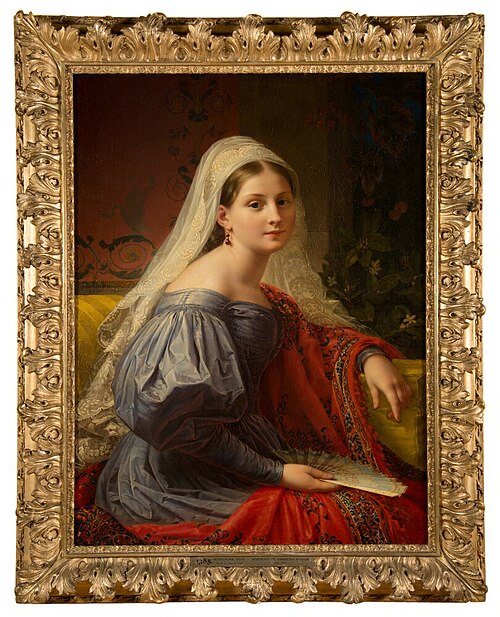 Karolina Bygler. Model to the Sculptor Johan Niclas Byström, 1835, Olof Södermark