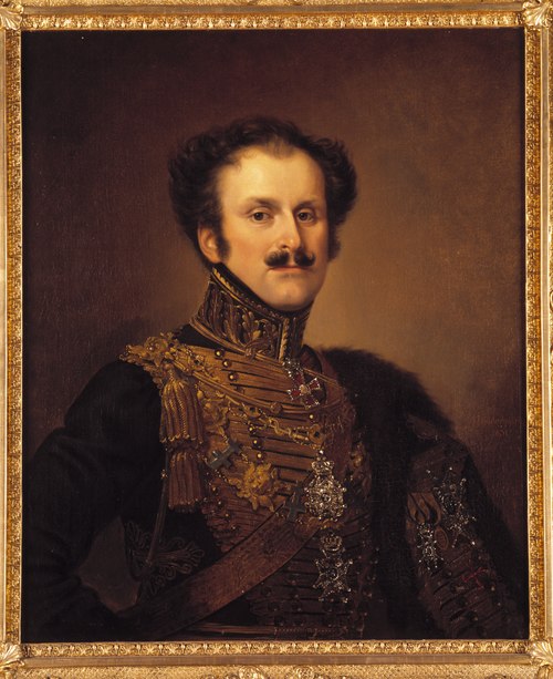 Porträtt av Magnus Brahe, 1831, Olof Södermark