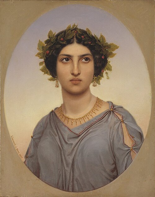 Grazia, Roman Model, 1845, Olof Södermark