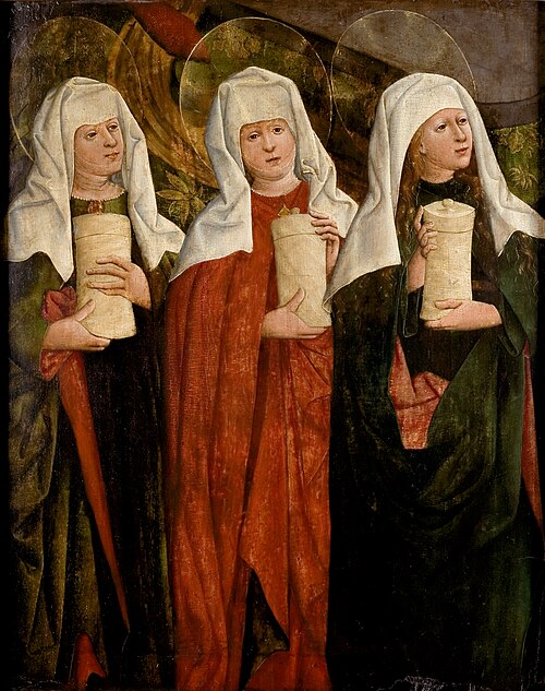 Trois Marie au tombeau du Christ, 1470, Nikolaus Haberschrek