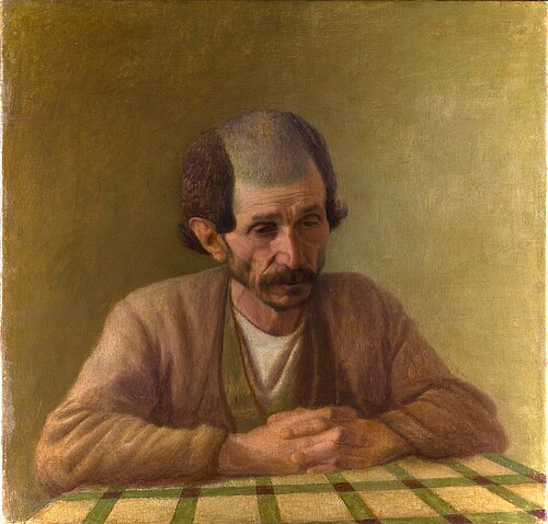 Portrait of Mashhadi Naser, , Kamal-ol-molk
