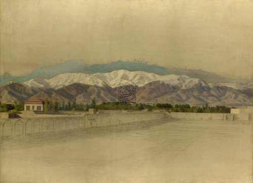 نمایی از کوههای شمیران, , Kamal-ol-molk