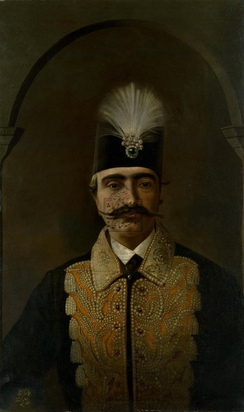 پرتره ناصرالدین شاه, , Kamal-ol-molk