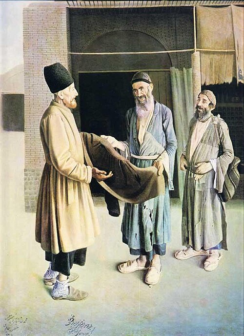 Uncle Sadigh Shirazi, 1892, Kamal-ol-molk