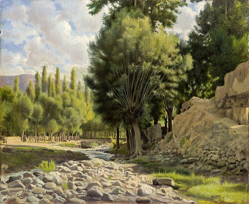 Damavand Village, 1915, Kamal-ol-molk