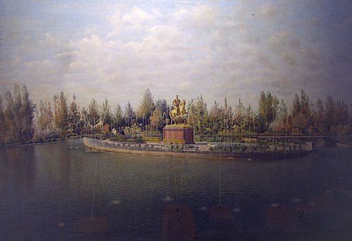 Bagh Shah Square, 1888, Kamal-ol-molk