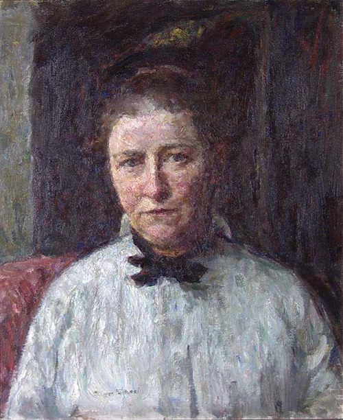 Autoportrait, 1916, Signe Scheel