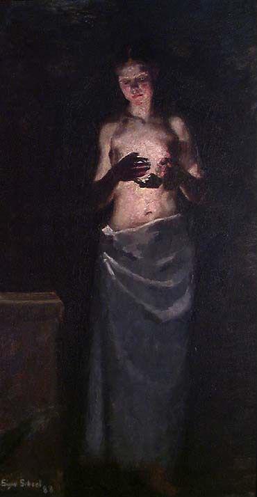 Psyche, 1888, Signe Scheel