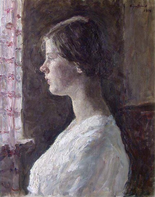 Portrait of Lilli Scheel, 1914, Signe Scheel
